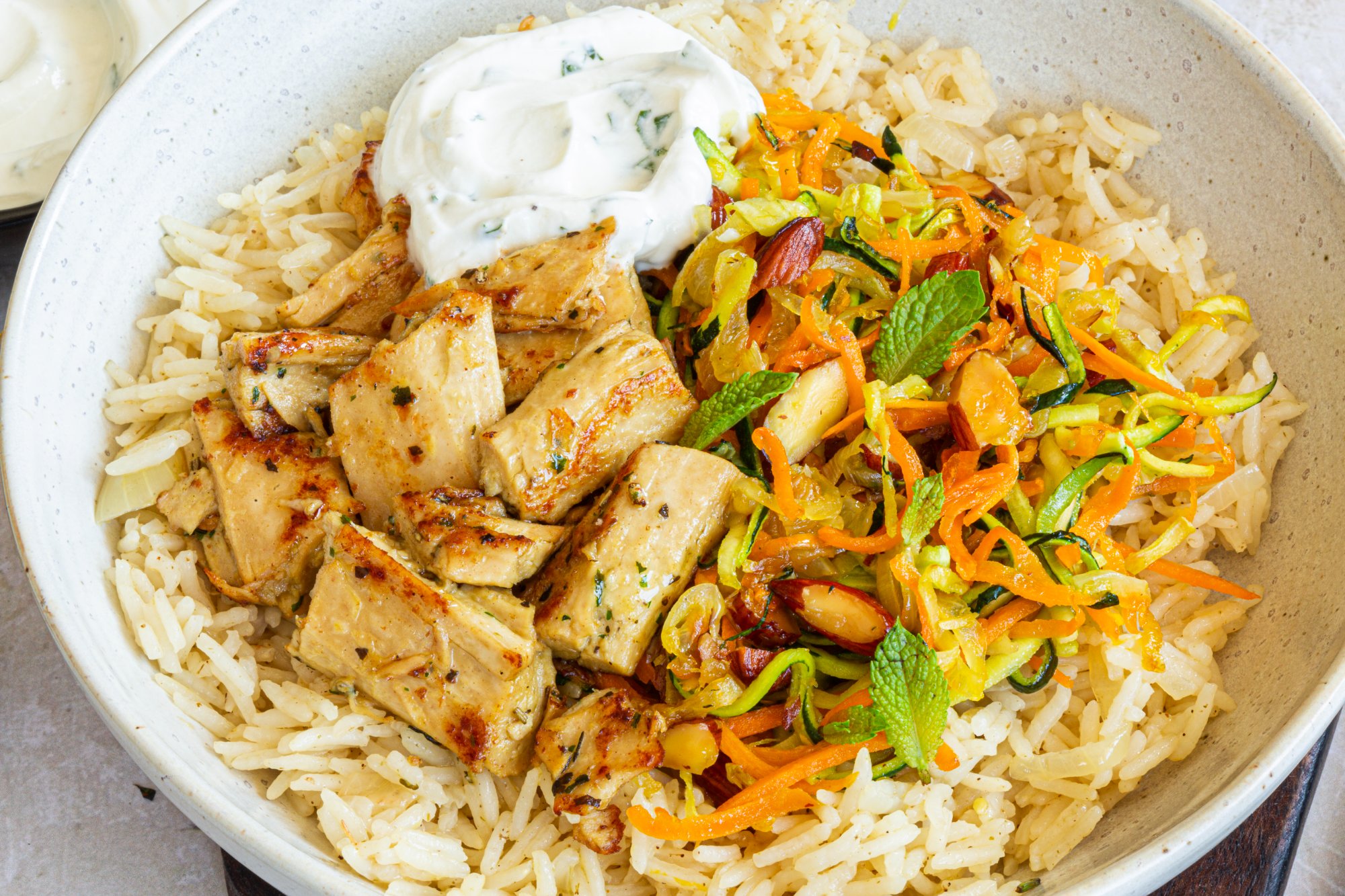 Accro Riz pilaf macro