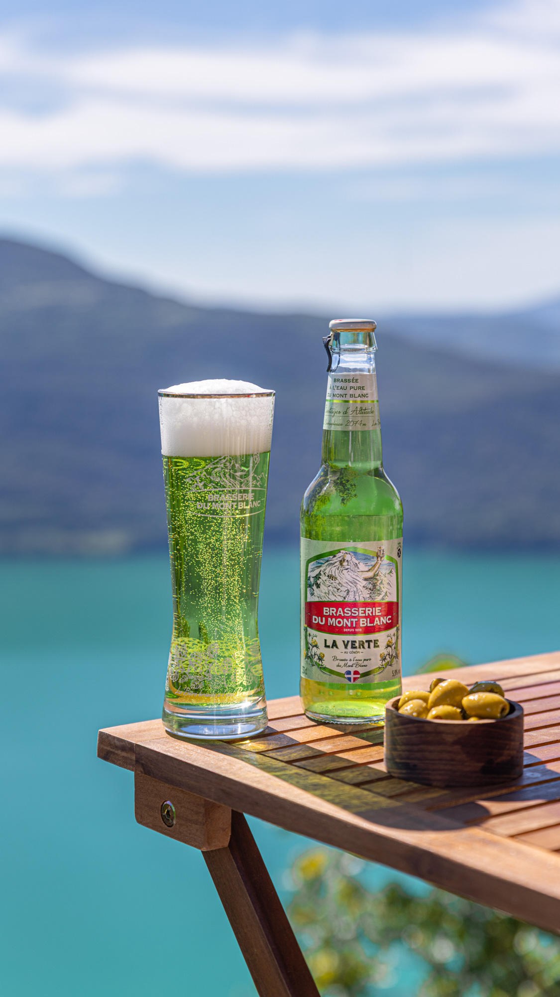 Brasserie du Mont Blanc La Verte lac