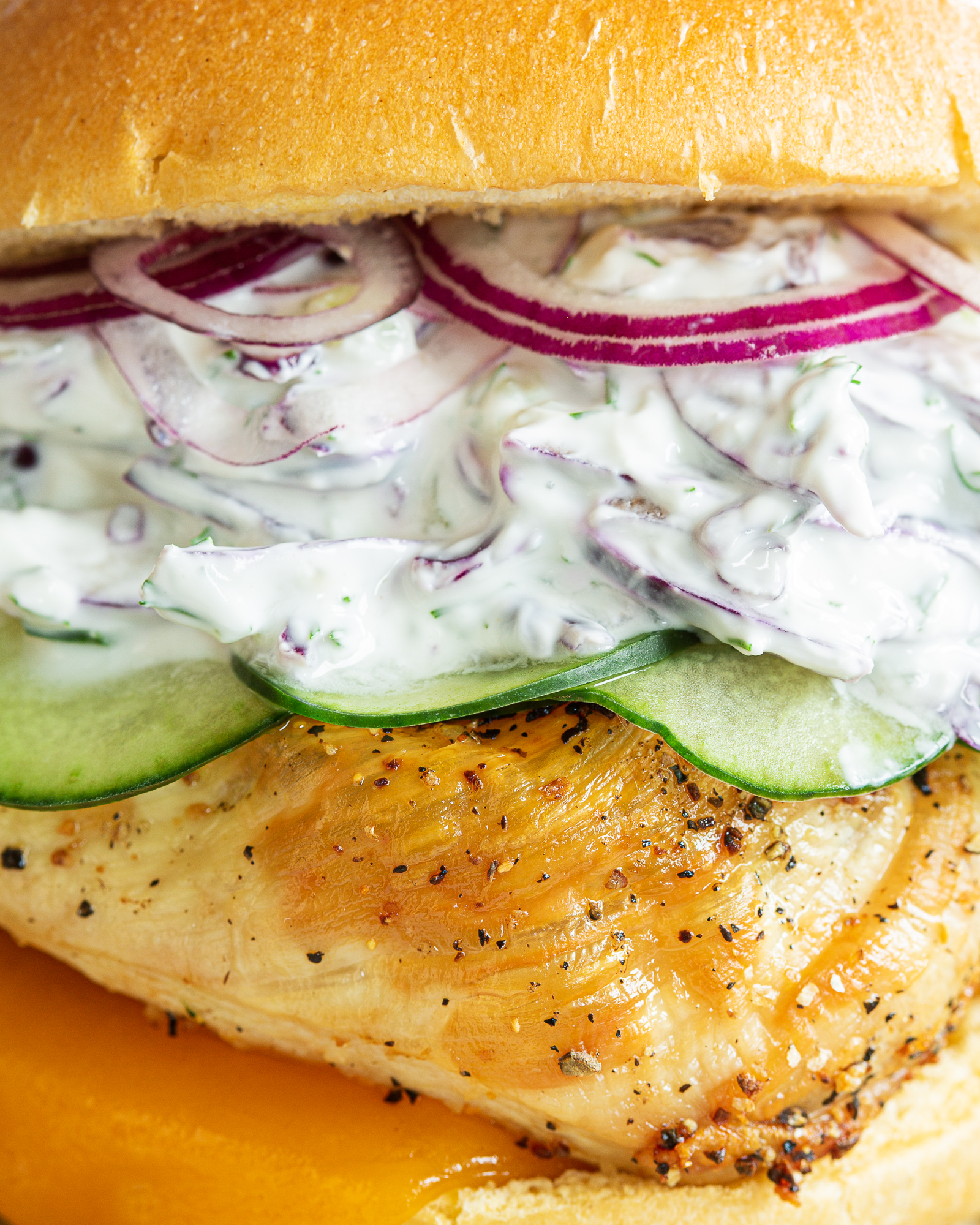 Delta Yaourt Grec Macro burger tzatziki