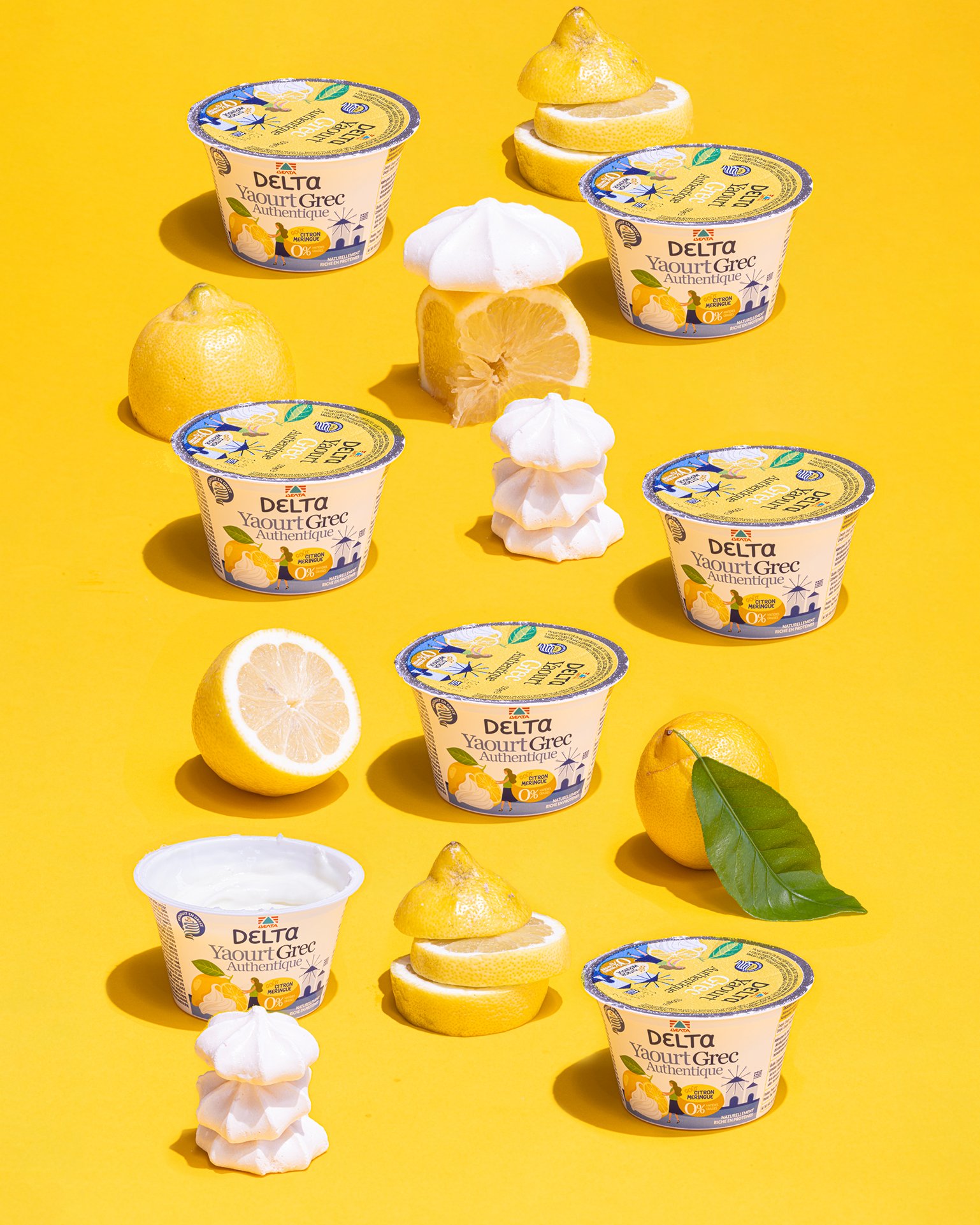 Delta Yaourt Grec Citron Meringue Packaging