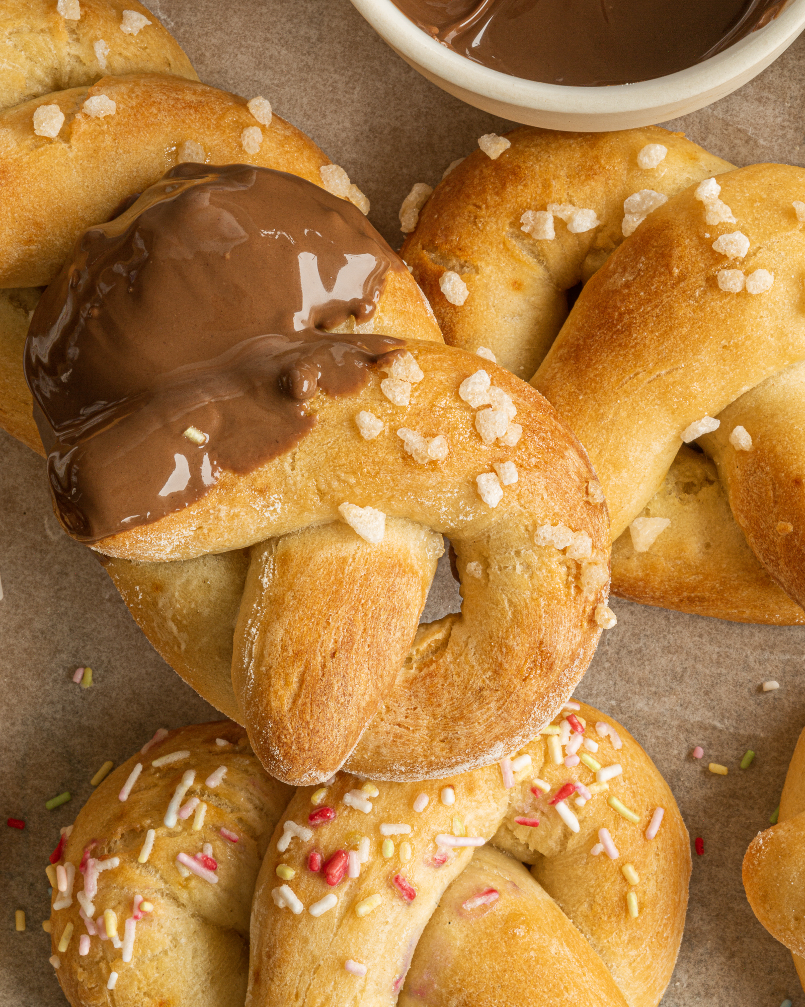 Delta Yaourt Grec Bretzels nocciolata