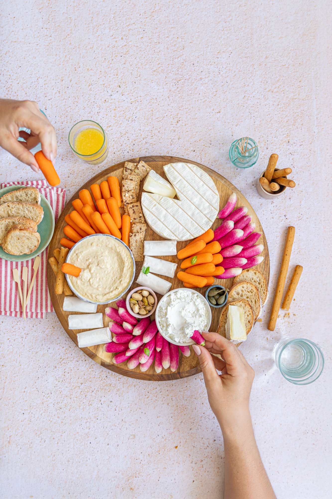 Florette, produit en main