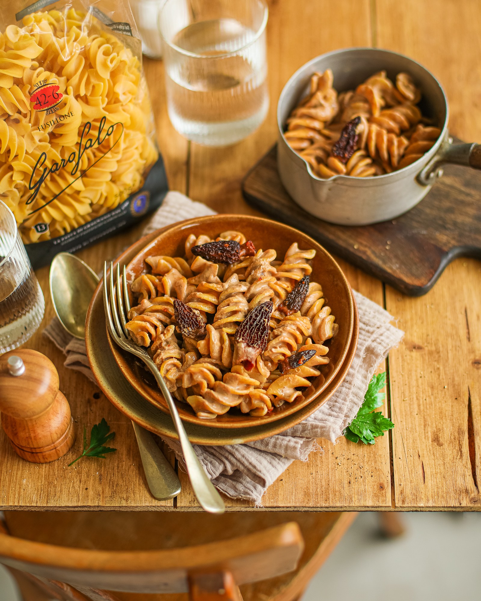 Garofalo fusillone morilles