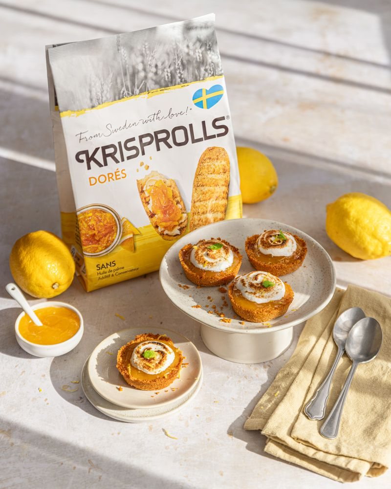 Krisprolls tartelettes citron meringuées