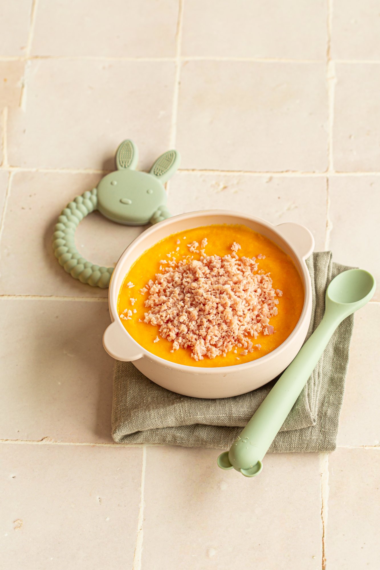 Nutricia, purée légumes jambon