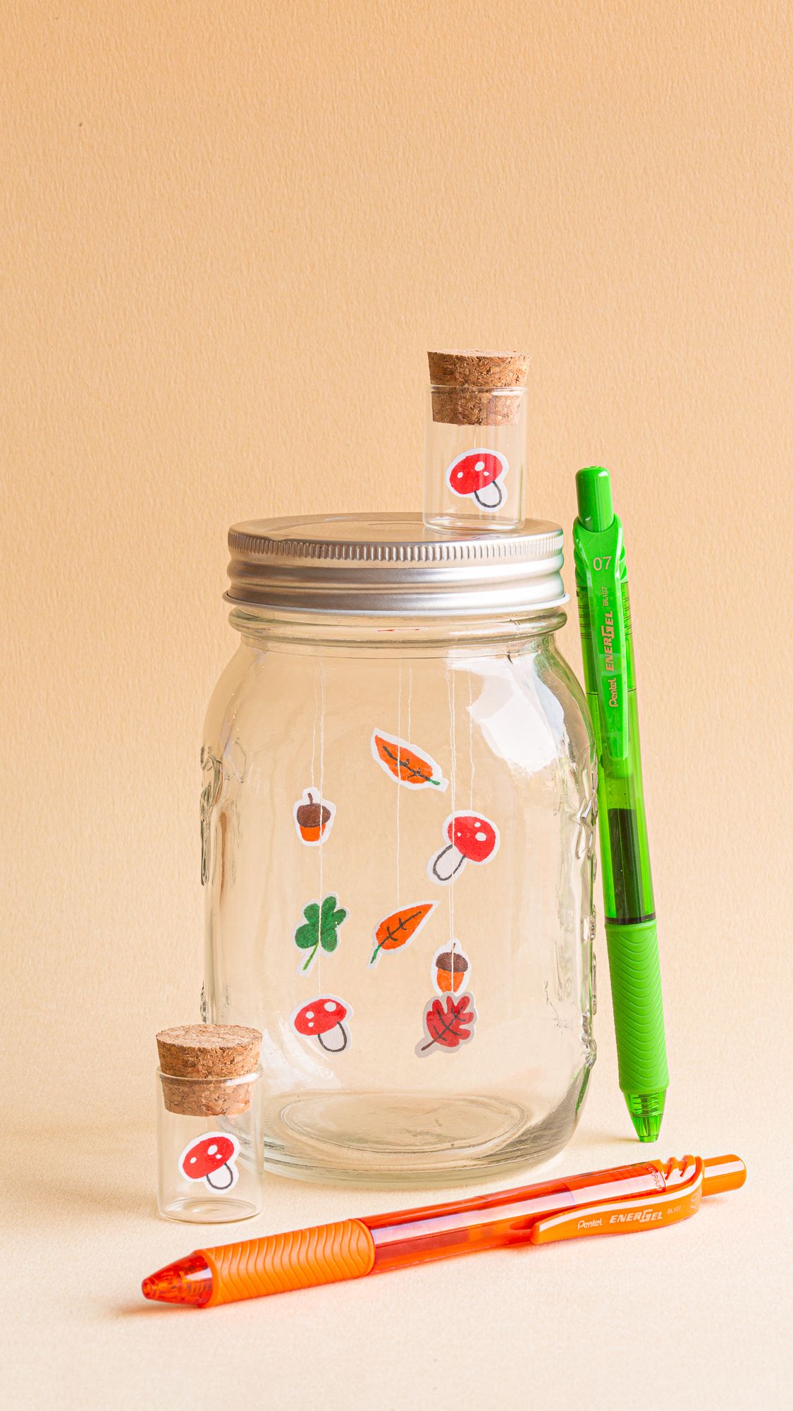 Pentel EnerGel Premium, Noël village neige