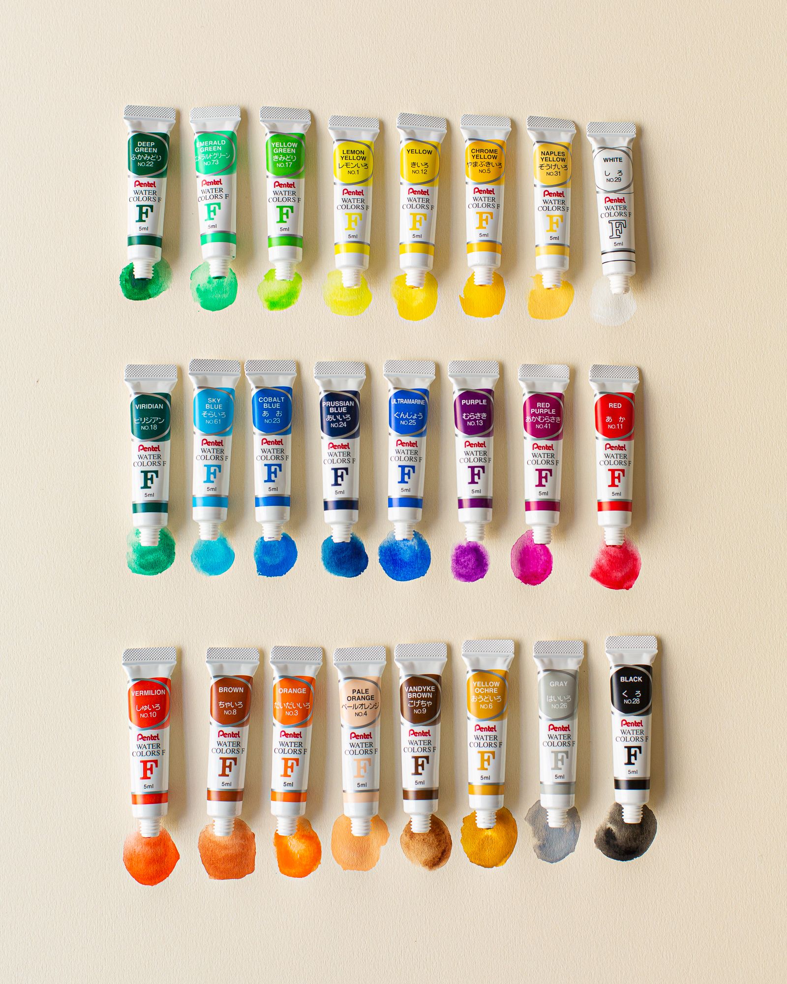 Pentel Brush Sign Pen Twin, illustrations yeux