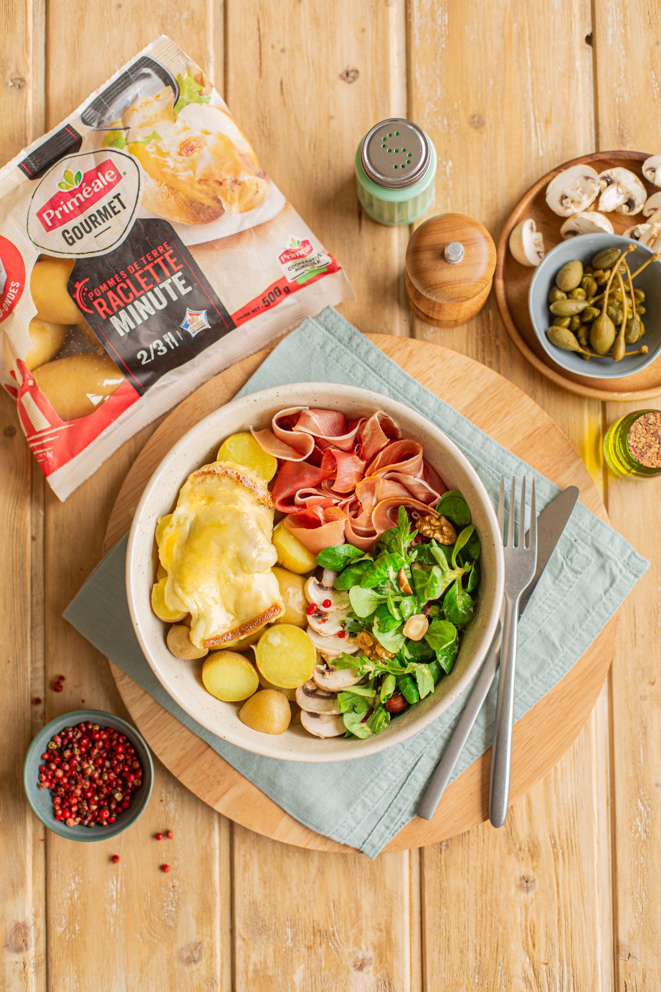 Priméale Raclette Minute, bowl raclette