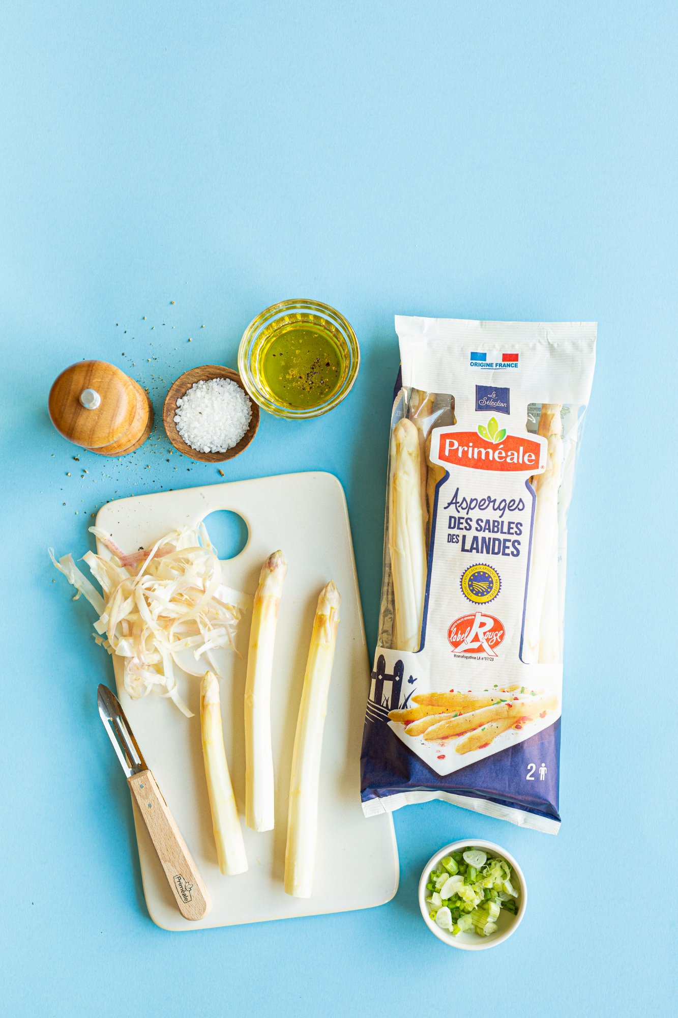 Priméale Asperges des Landes, packaging